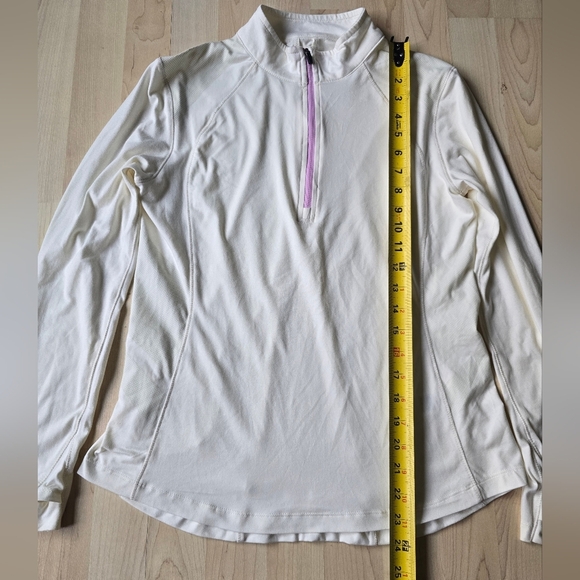 Etonic Quarter Zip With Thumb Holes Size Small - Picture 10 of 13